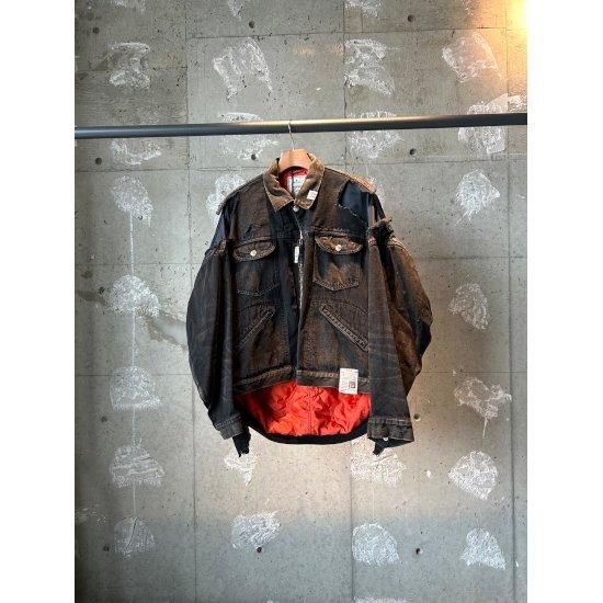 Maison MIHARA YASUHIRO｜3レイヤードデニムジャケット