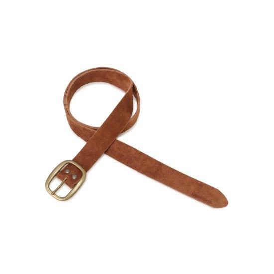 MADISONBLUE 【マディソンブルー】 ROUND BUCKLE BELT BROWN