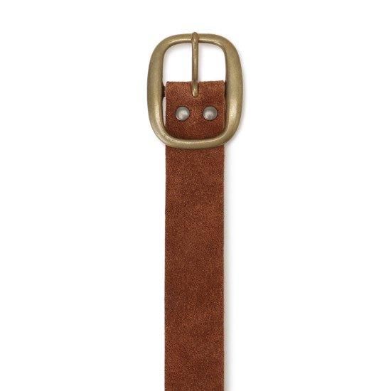 MADISONBLUE 【マディソンブルー】 ROUND BUCKLE BELT BROWN