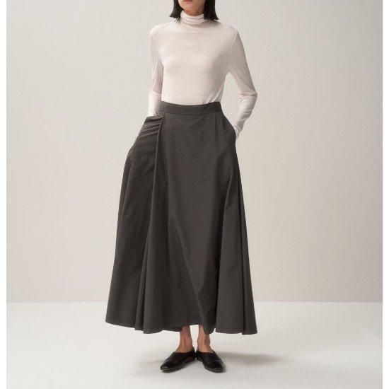 ATON 【エイトン】 MODAL SILK JERSEY タートルネックプル