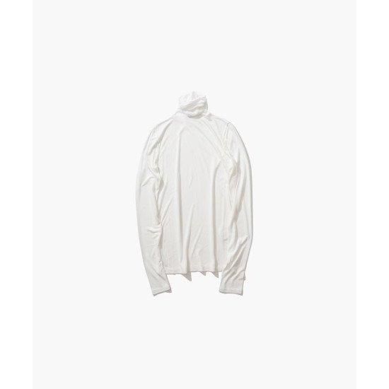 ATON ڥȥ MODAL SILK JERSEY ȥͥåץ륪С WHITE (KKAGCW0012)