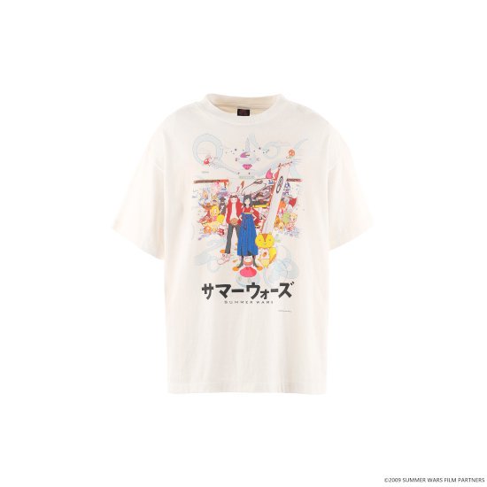 SAINT Mxxxxxx ڥ ޥ TEE SUMMER WARS WHITE(SM-YS1-0000-C28)