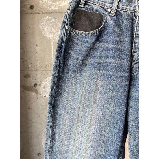 PARATRAIT 【パラトレイト】 LIGHT RAINBOW NOISE DENIM PANTS (PT25S115)