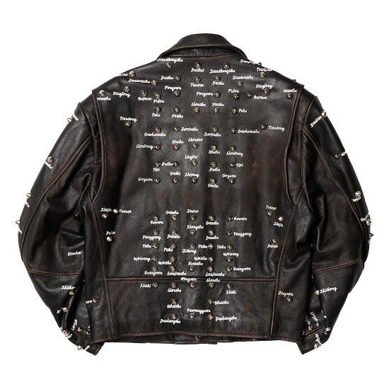 doublet 【ダブレット】PRESSURE POINTS STUDS RIDERS JACKET doublet 【ダブレット】PRESSURE POINTS STUDS RIDERS JACKET