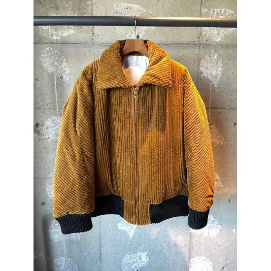 OVERCOAT ڥСȡ COTTON CORDUROY PUFFER BLOUSON CAMEL (24J010-STCD)