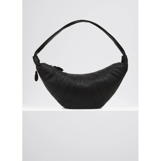 LEMAIRE 【ルメール】LARGE CROISSANT BAG BLACK (BG0000 LL0018)