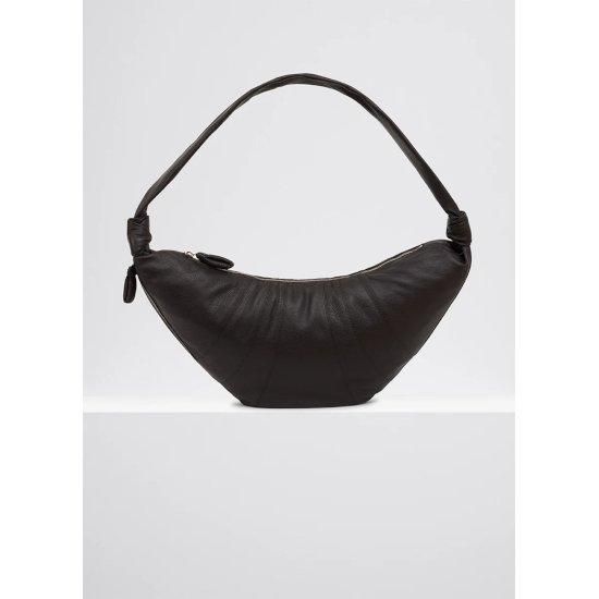 LEMAIRE ڥ᡼LARGE CROISSANT BAG DARK CHOCOLATE (BG0000 LL0018)