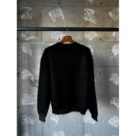 yoke 【ヨーク】BRUSHED MOHAIR SWEATER BLACK(24FW0840S) yoke 【ヨーク】BRUSHED MOHAIR SWEATER BLACK(24FW0840S)