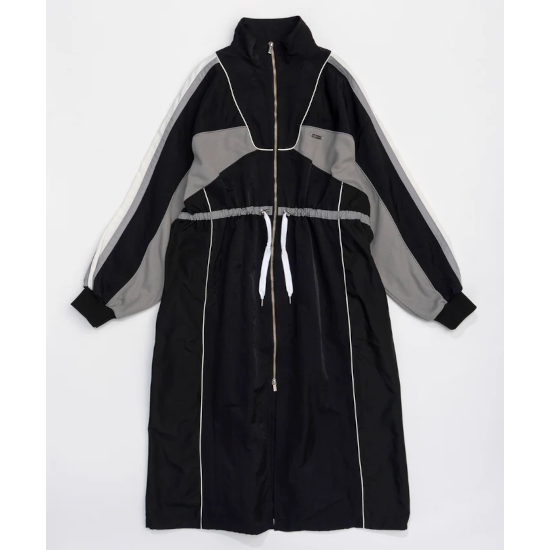 Color Blocking Sporty Coat