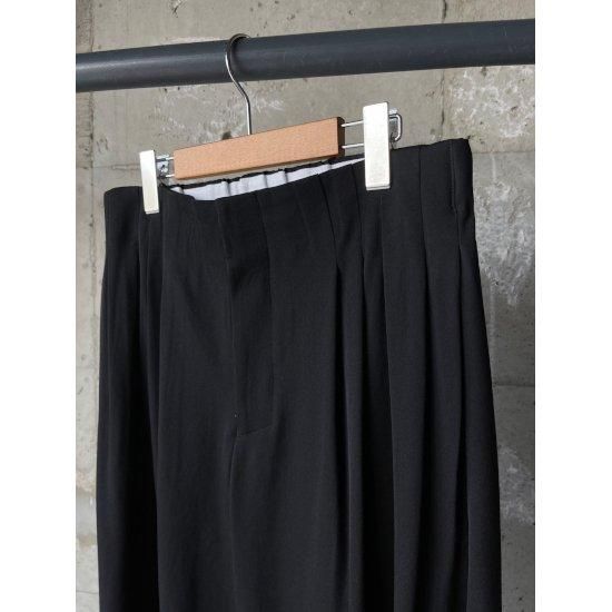 OVERCOAT 【オーバーコート】Wool Gabardine 5tuck Trouser OVERCOAT 【オーバーコート】Wool Gabardine 5tuck Trouser