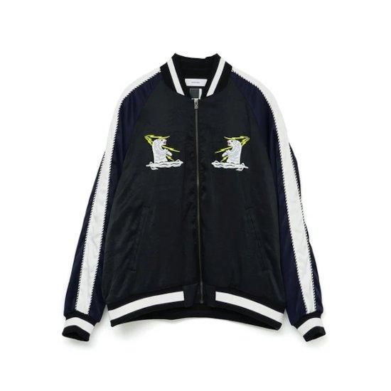 FACETASM ڥեåSOUVENIR JACKET BLACK/NAVY(KR-JK-M09)
