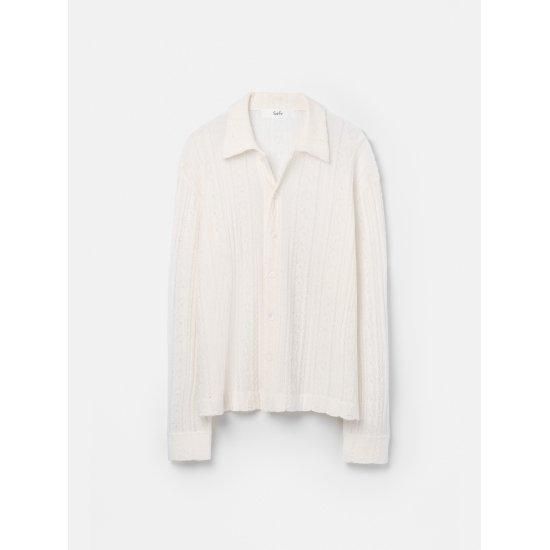 Sefr RIKU SHIRT FINE CREAM MERINO - メルカリ