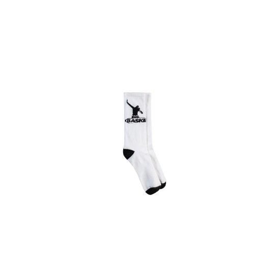 BASKETCASE ڥХåȥ BAND SOCKS WHITE