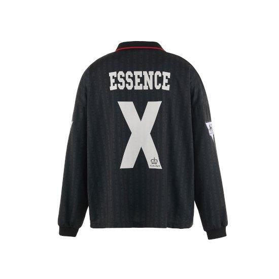 SAINT MXXXXXX セントマイケル SOCCER SHIRT FAITH SAINT Mxxxxxx FAITH Soccer Shirt Black _ FASCINATE Osaka