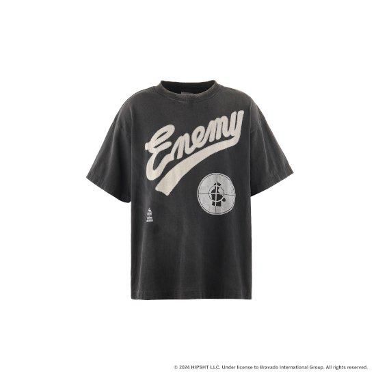 SAINT Mxxxxxx 【セント マイケル】 PE_SS TEE/SNT ENEMY/BLK SAINT Mxxxxxx 【セント マイケル】 PE_SS TEE/SNT ENEMY/BLK