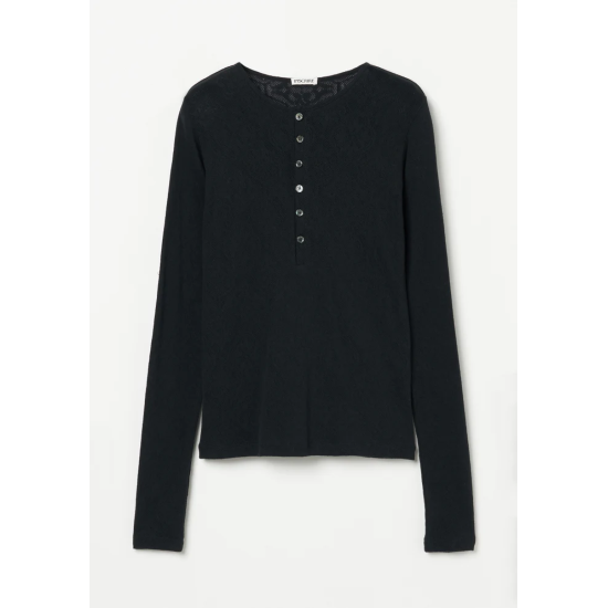 INSCRIRE ڥ󥹥ꥢFlower Lace Long Sleeve BLACK (IC242DAI24AWCUT11) 