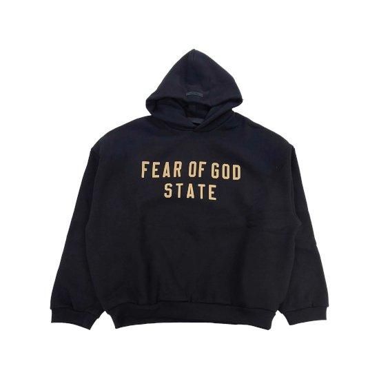ESSENTIALSڥå󥷥륺 FLEECE HOODIE BLACK (192BT246250F)