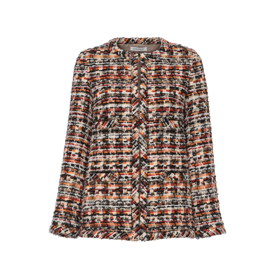 MADISONBLUE 【マディソンブルー】 NO COLLAR JK TWEED