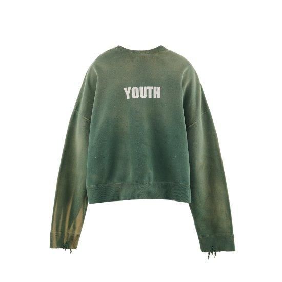 SAINT Mxxxxxx 【セント マイケル】CREW SWT/YOUTH/GREEN (SM-YS1-0000