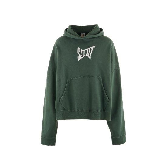 【Saint Mxxxxxx】セントマイケル/HOODIE/RIBON SAINT SAINT Mxxxxxx 【セント マイケル】HOODIE/RIBON/SAINT/GREEN