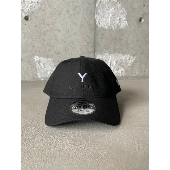 Ground Y 【グラウンド ワイ】Ground Y × NEWERA 9THIRTY GY LOGO BLACK(GO-H50-050-2A24)