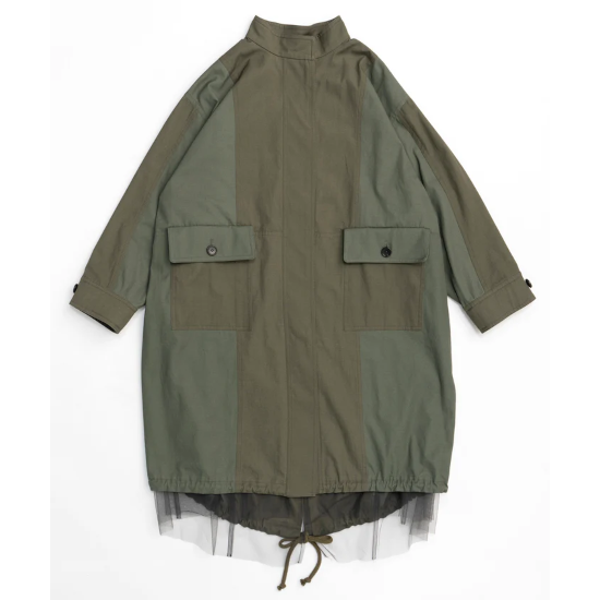 MAISON SPECIAL メゾンスペシャル 2way ブルゾン カーキ 即完 リバーシブルブルゾン（カーキ）［maison special メゾン