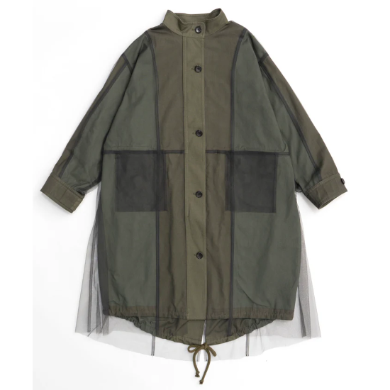 MAISON SPECIAL メゾンスペシャル 2way ブルゾン カーキ 即完 リバーシブルブルゾン（カーキ）［maison special メゾン