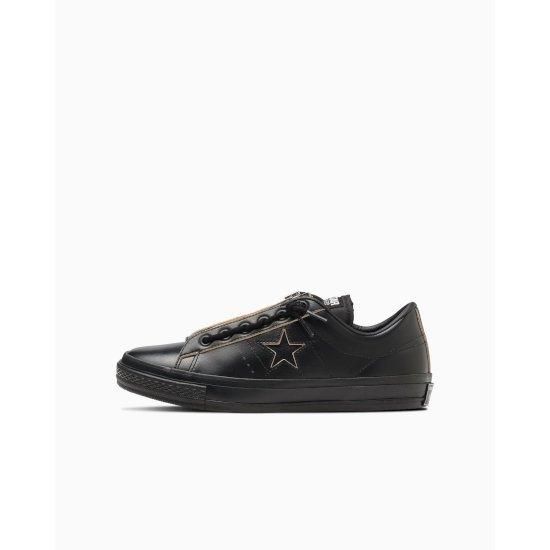 CONVERSE ڥС ONE STAR Z Schott Black (35200700225)