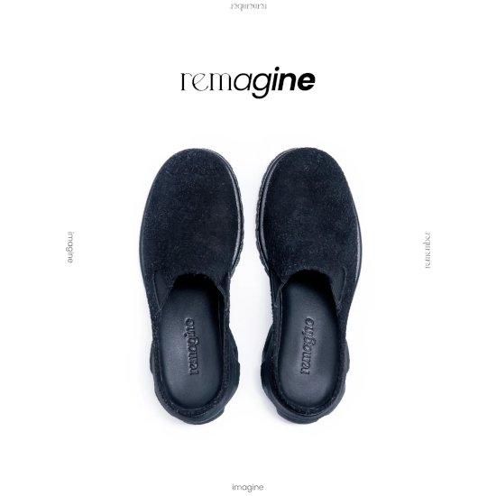 Remagine|リマジン “WARM UP” CASUAL SHOES BLACK (RIRE24SS2-02) Remagine|リマジン “WARM UP” CASUAL SHOES BLACK (RIRE24SS2-02)