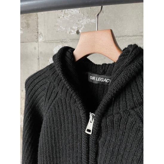 OUR LEGACY|アワーレガシー LEVEL HOOD BLACK (M4243LJ) OUR LEGACY|アワーレガシー LEVEL HOOD BLACK (M4243LJ)