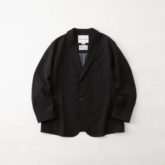 white mountaineering|ۥ磻ȥޥƥ˥ WINDSTOPPER LAPEL JACKET BLACK (WM2473216) 