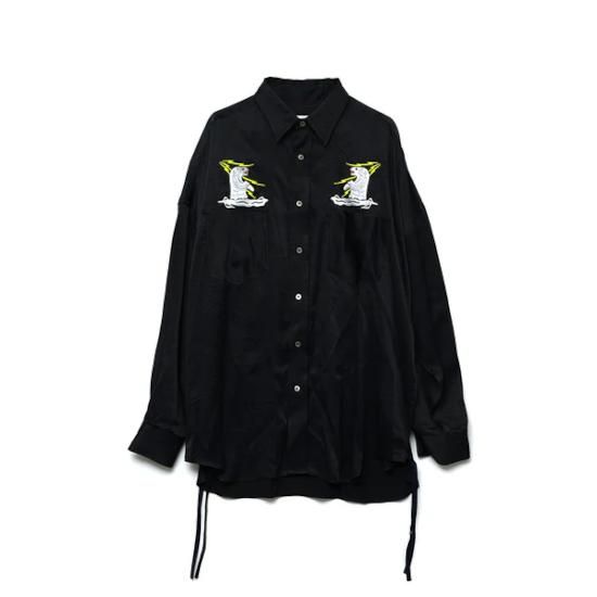 FACETASM|եå SKA SHIRT BLACK (KR-SH-U02)
