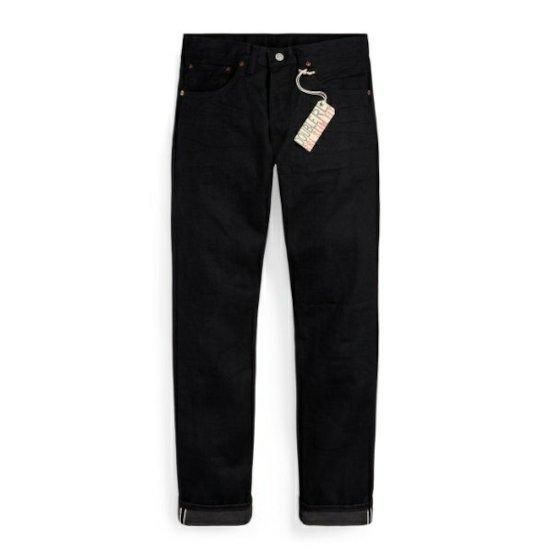 RRL|֥륢륨  Slim Fit Black Selvedge Jean BLACK (MNRRDNM10920004)