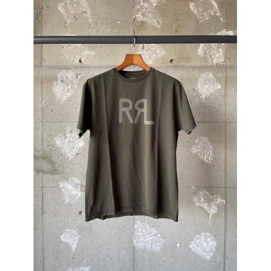 RRL|ダブルアールエル SS LOGO TEE SHORT SLEEVE SHIRT COTTON