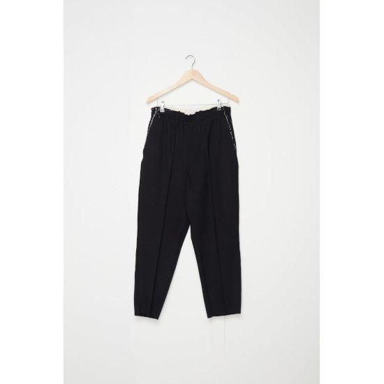 CAMIEL FORTGENS|カミエルフォートヘンス TRACK PANTS BLACK (CF.18.02