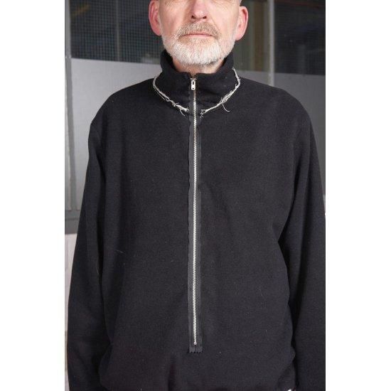 CAMIEL FORTGENS|ߥեȥإ  FLEECE ANORAK CASHMERE  BLACK (CF.18.09.02.02)<img class='new_mark_img2' src='https://img.shop-pro.jp/img/new/icons1.gif' style='border:none;display:inline;margin:0px;padding:0px;width:auto;' />