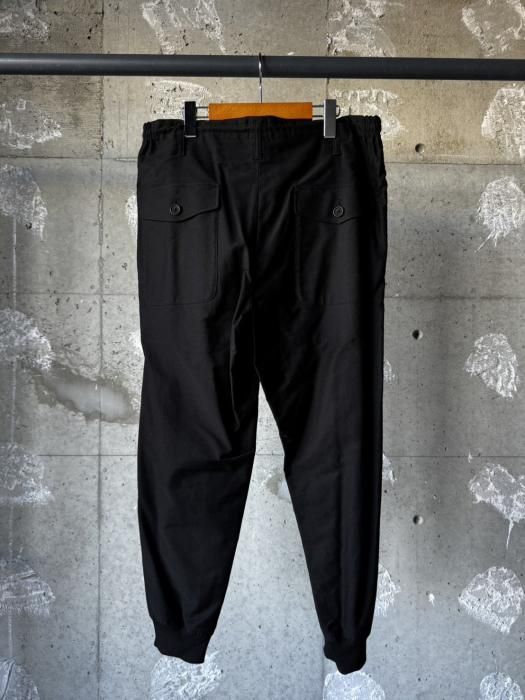 Yohji Yamamoto (ヨウジヤマモト) Twill Hem Rib Pants (HD-P05-002)