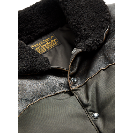 RRL|ダブルアールエル シアリングカラー レザーヨーク RRL|ダブルアールエル シアリングカラー レザーヨーク