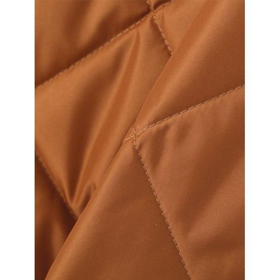 ETRE【エトレ】マルチファブリックリバーシブルコート BROWN