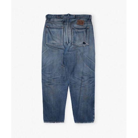 【正規品】 MADNESS 【マッドネス】 LIGHT RELAXED PANTS DENIM AGING パンツ