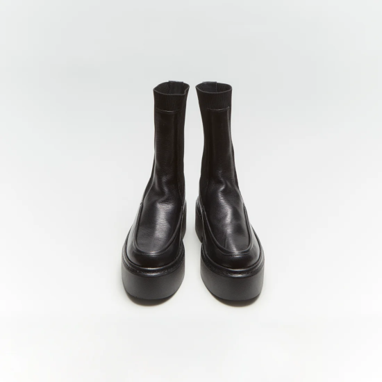 ALM. ڥ BUENA LEATHER BOOTS BLACK (ALM-AL034B)