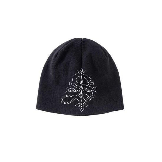 SUPPLIER ڥץ饤䡼 Rhinestone Cross Beanie BLACK  (2422-08150-0150007)