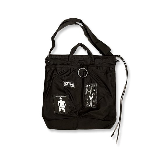 MINUSڥޥʥ Bootleg For Flyer's Bag(CLASSIC NYLON) BLACK (M-24F-BG008)