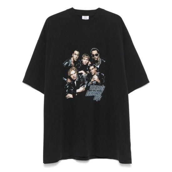 VETEMENTS|ヴェトモン Backstreet Boys OVER SIZED T-SHIRT VETEMENTS|ヴェトモン Backstreet Boys OVER SIZED T-SHIRT