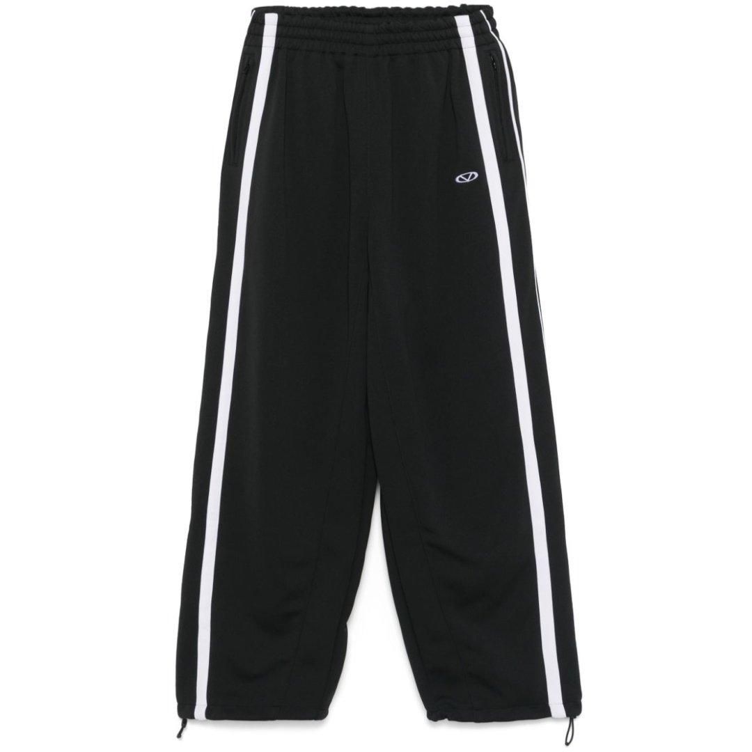 VETEMENTS|ȥ OVAL LOGO GYM PANTS BLACK  (UA66PA310B)