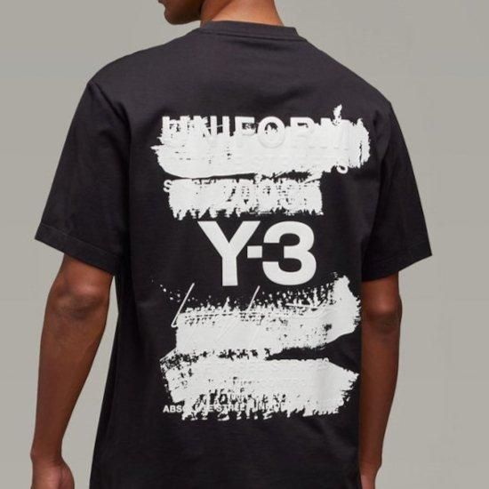 【希少】Y-3 adidas コラボ　Yohji Yamamoto 黒　トップス Y-3|ワイスリー U GFX SS TEE BLACK (JN4879-APPS25)