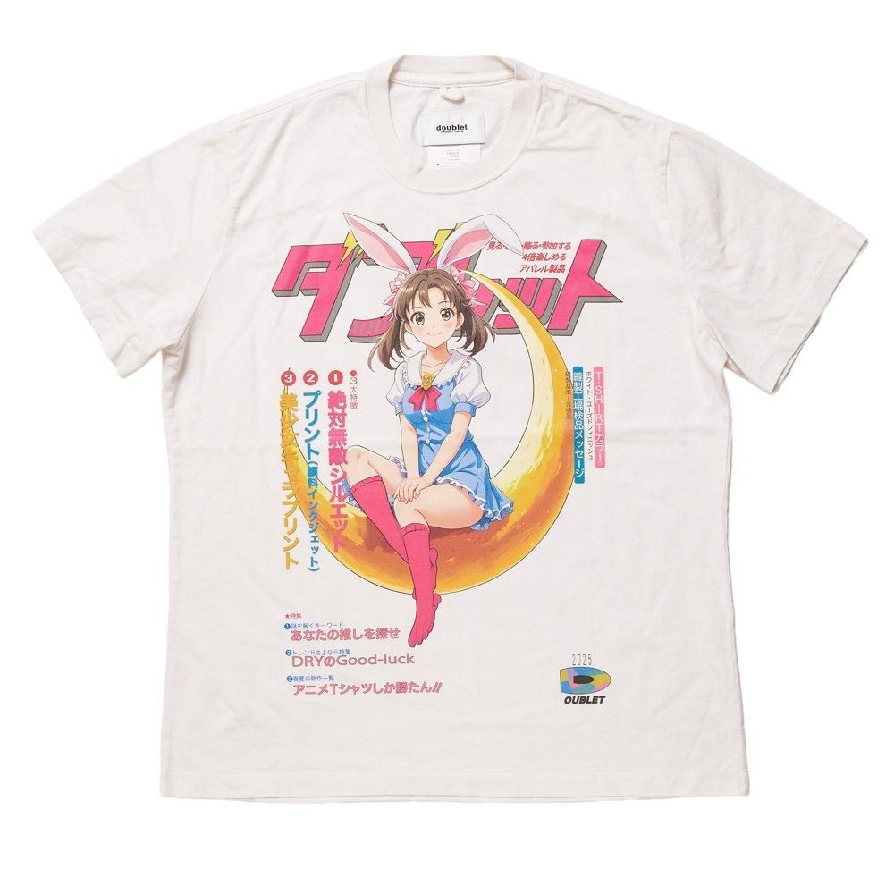 【極美品】doublet anime Tshirts ダブレットアニメ ラビット doublet ANIME PRINT T-SHIRT RABBIT 通販ページ octavia