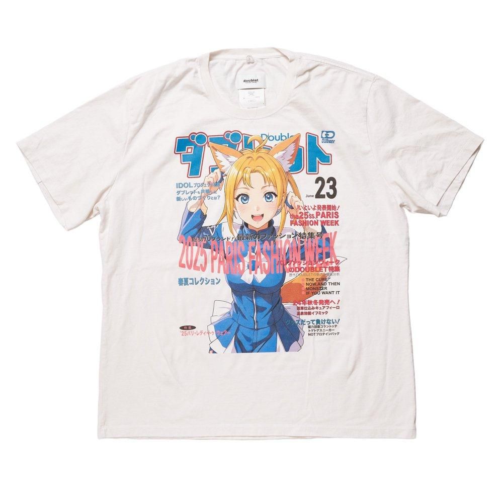 doublet|ダブレット ANIME PRINT T-SHIRT FOX (25SS33CS370) doublet|ダブレット ANIME PRINT T-SHIRT FOX (25SS33CS370)