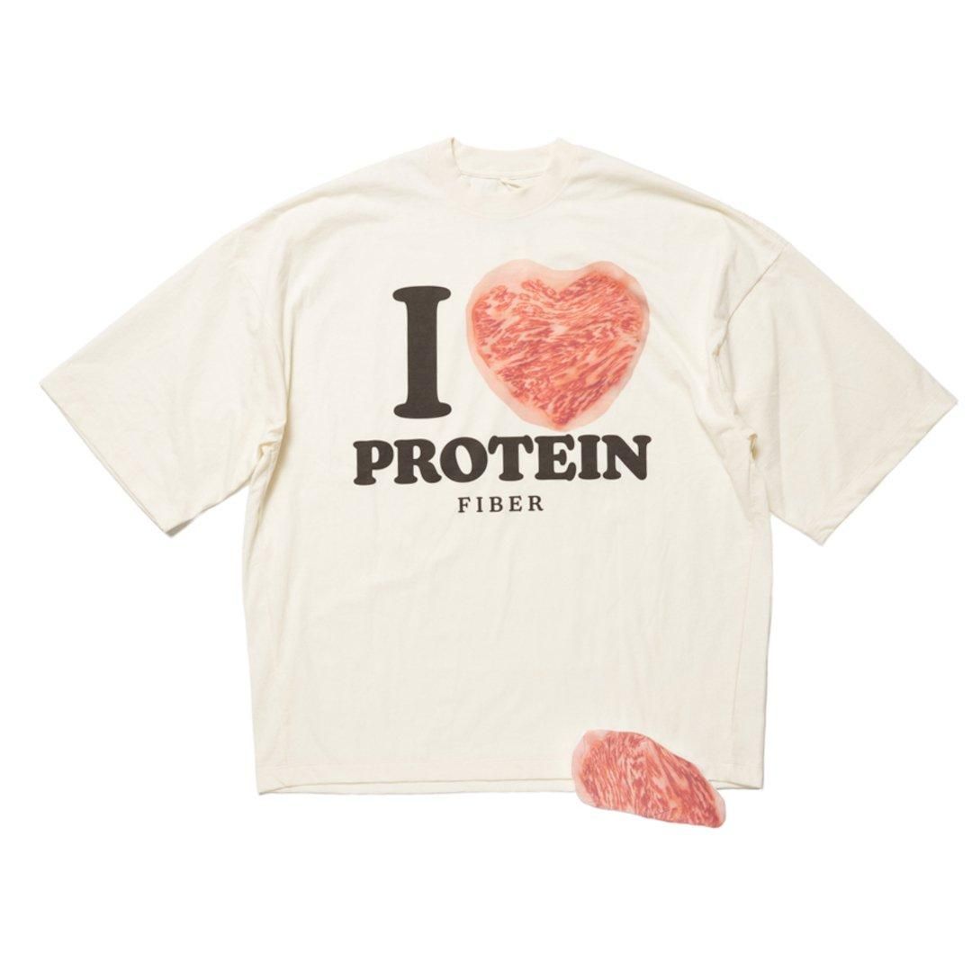 doublet|ダブレット STEAK COMPRESSION T-SHIRT EQRU (25SS25CS361)