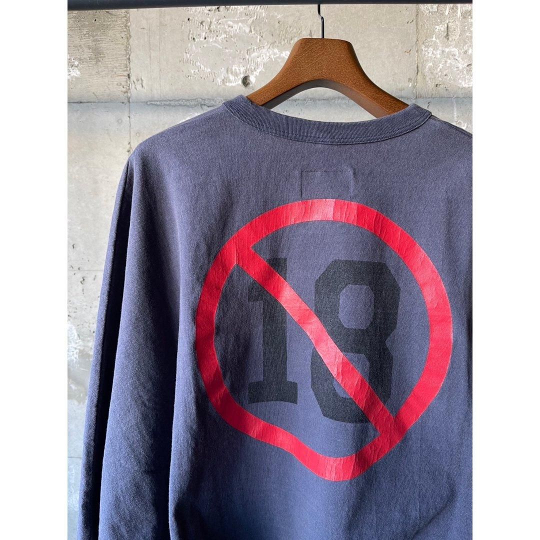 doublet|ダブレット “ONLY FANS” T-SHIRT BLUE (25SS40CS378)